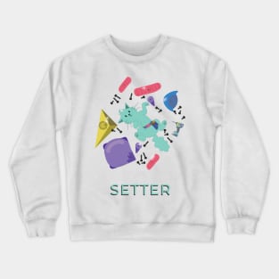 SetterKitten Crewneck Sweatshirt